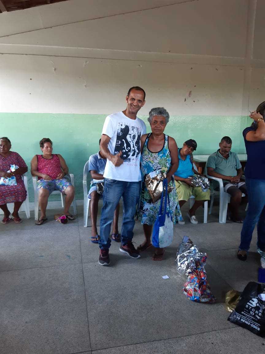 Camacã: Almoço de Natal, presentes e alegria finalizam o ano de 2019 no CAPS